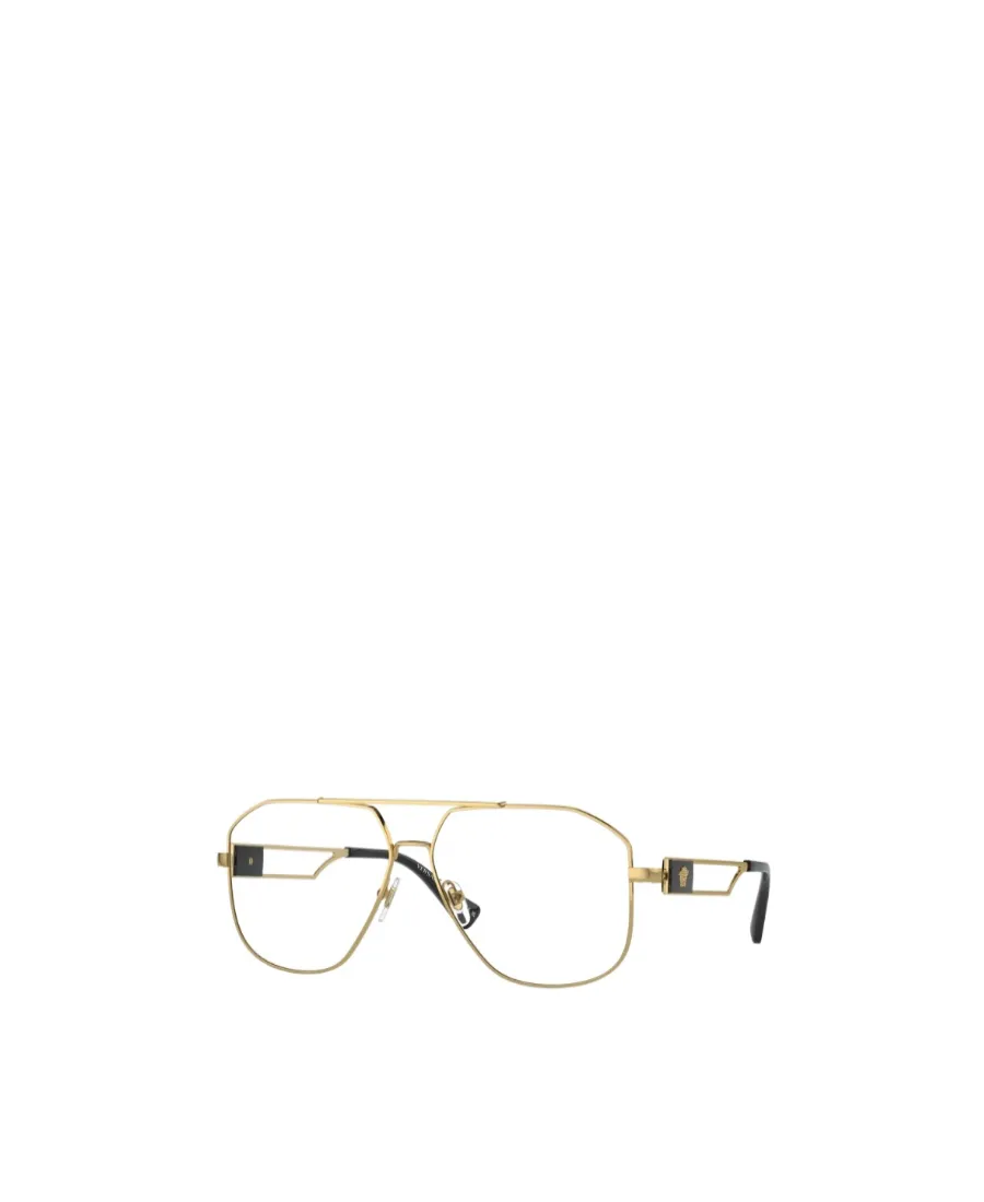 Versace Eyewear Aviator Frame Glasses