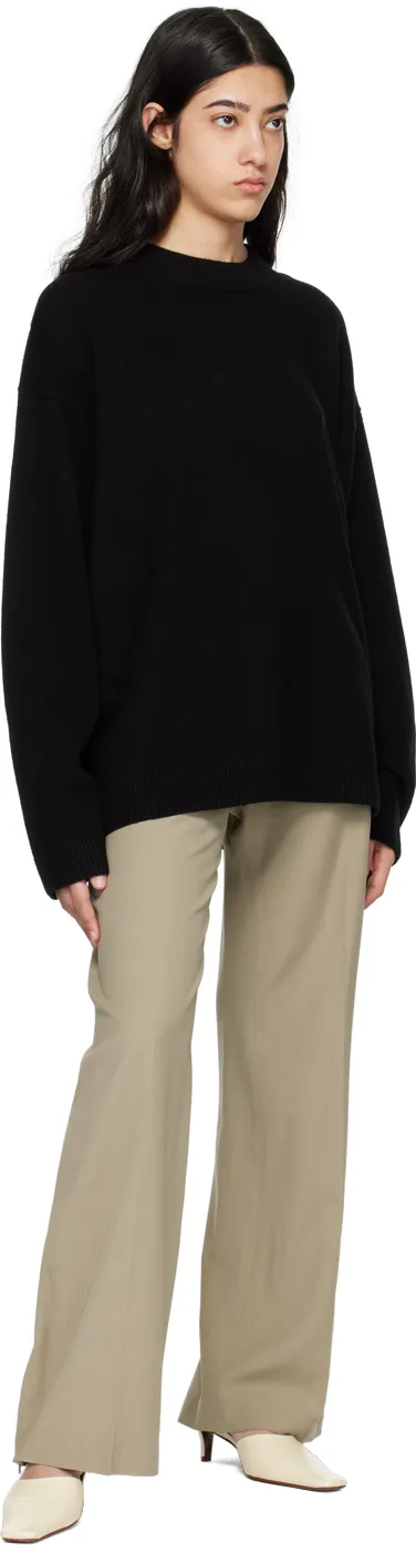 Casual Pants With Waist And Loop Straps