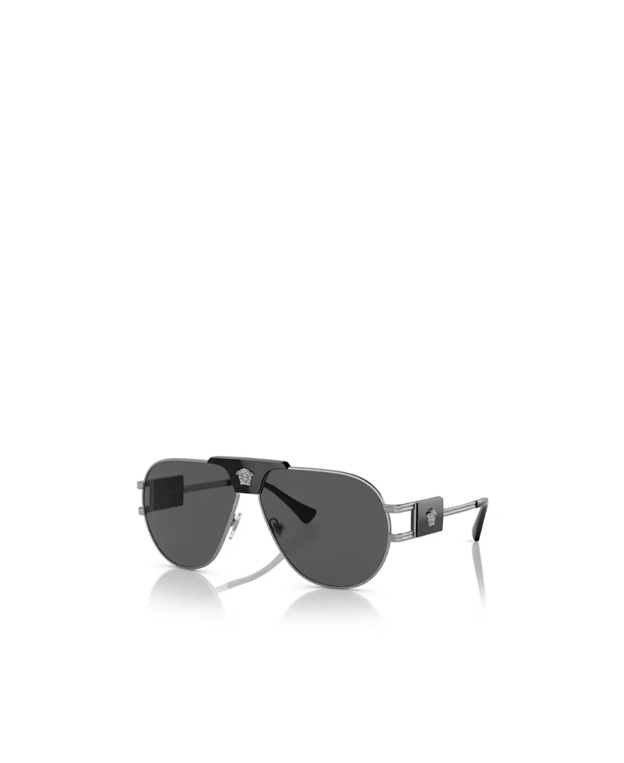Versace Eyewear Aviator Frame Sunglasses