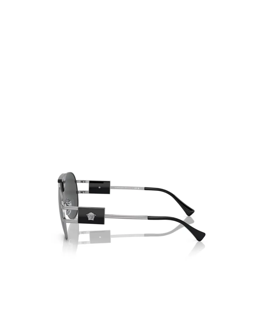 Versace Eyewear Aviator Frame Sunglasses