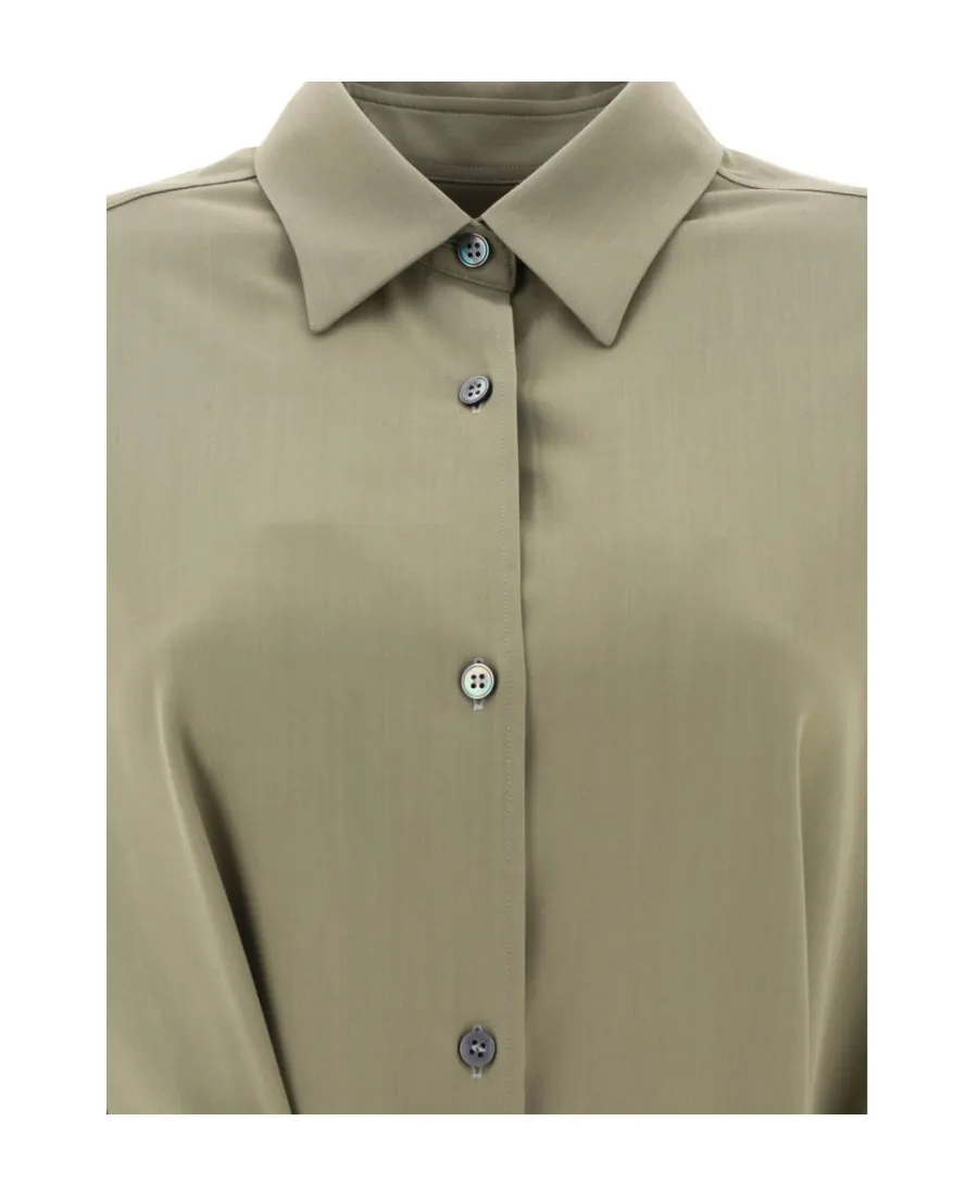Long-Sleeved Strap Shirt