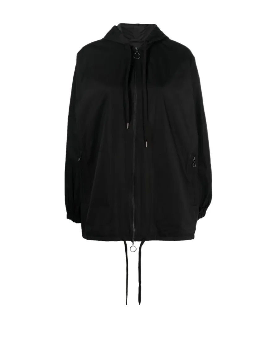 Alpine Drawstring-Hood Jacket
