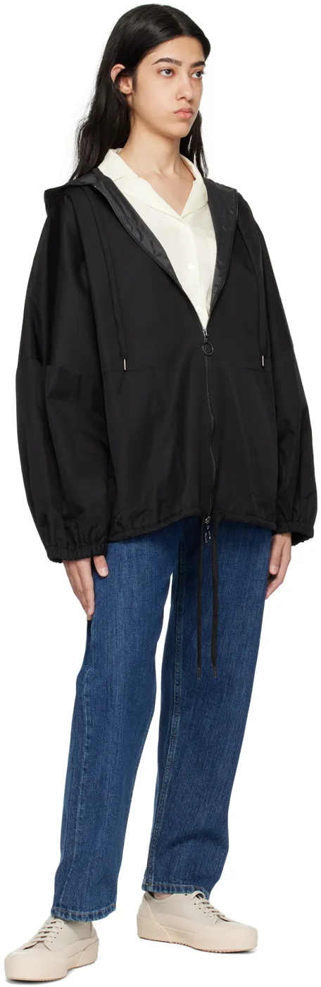 Alpine Drawstring-Hood Jacket