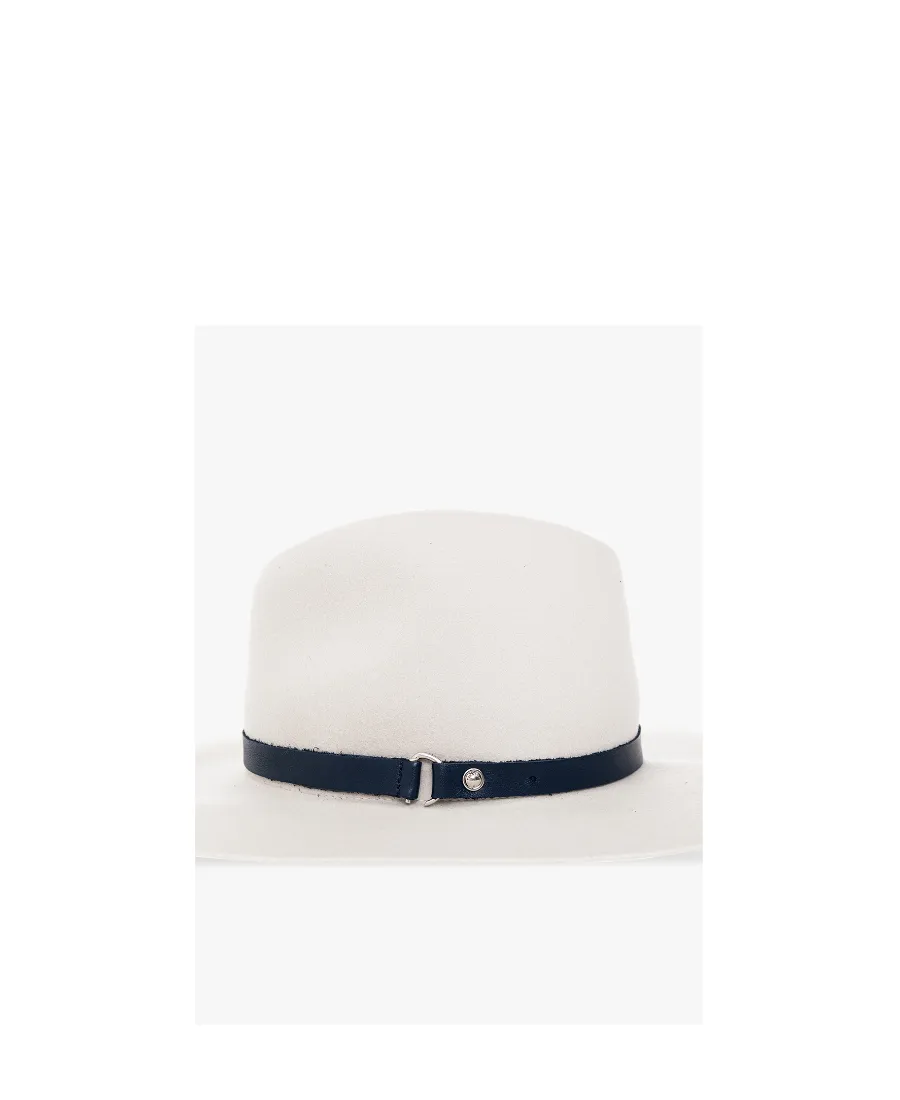 Wide-Brim Fedora Hat