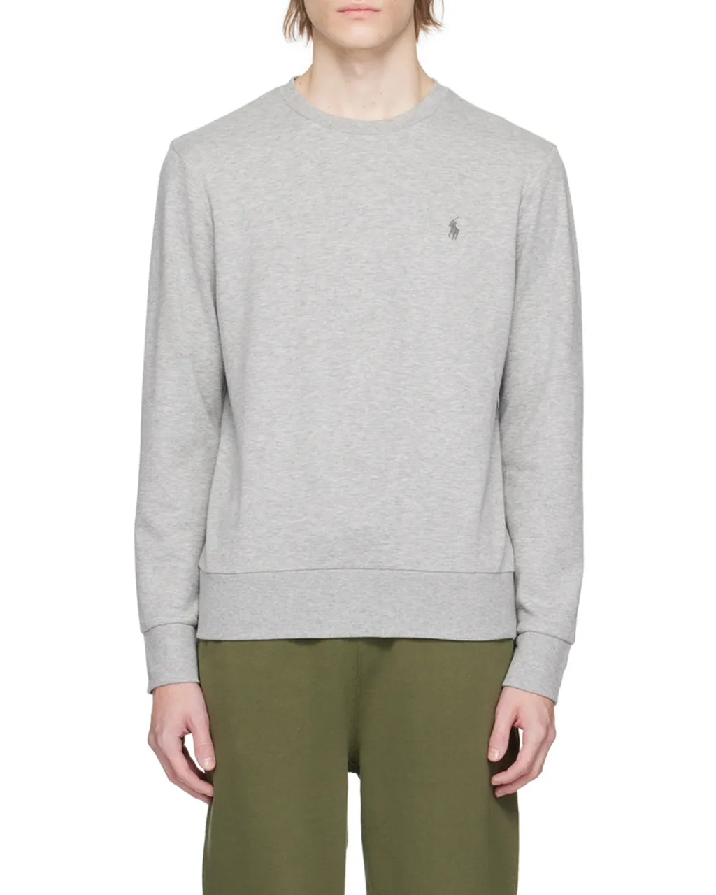 Logo-Embroidered Crew-Neck Sweatshirt