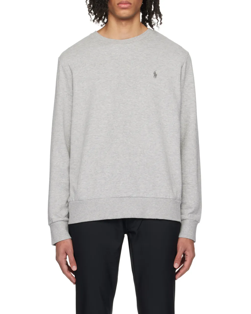 Logo-Embroidered Crew-Neck Sweatshirt