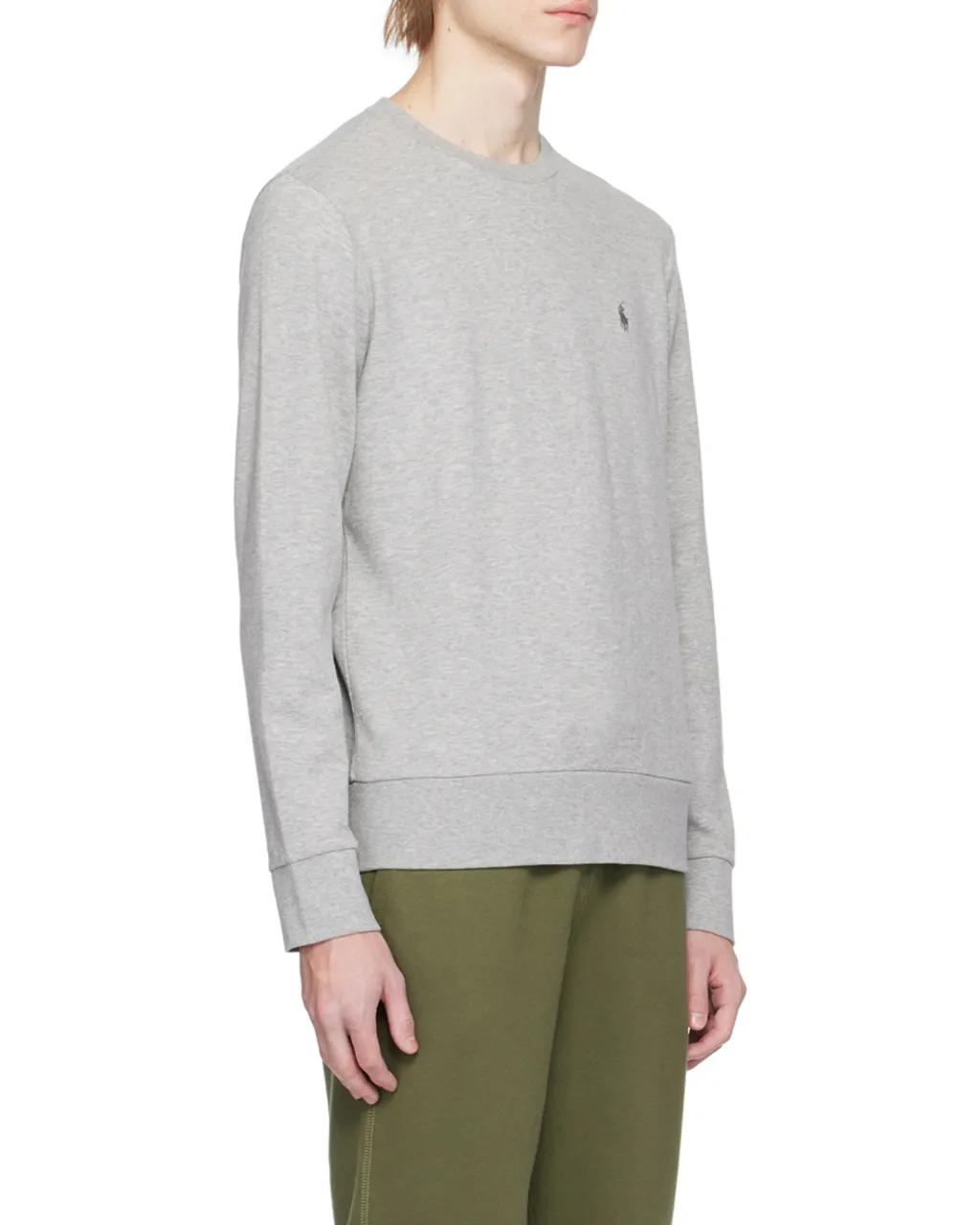 Logo-Embroidered Crew-Neck Sweatshirt
