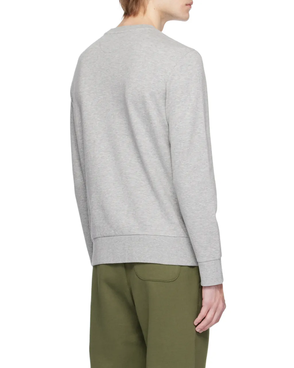 Logo-Embroidered Crew-Neck Sweatshirt