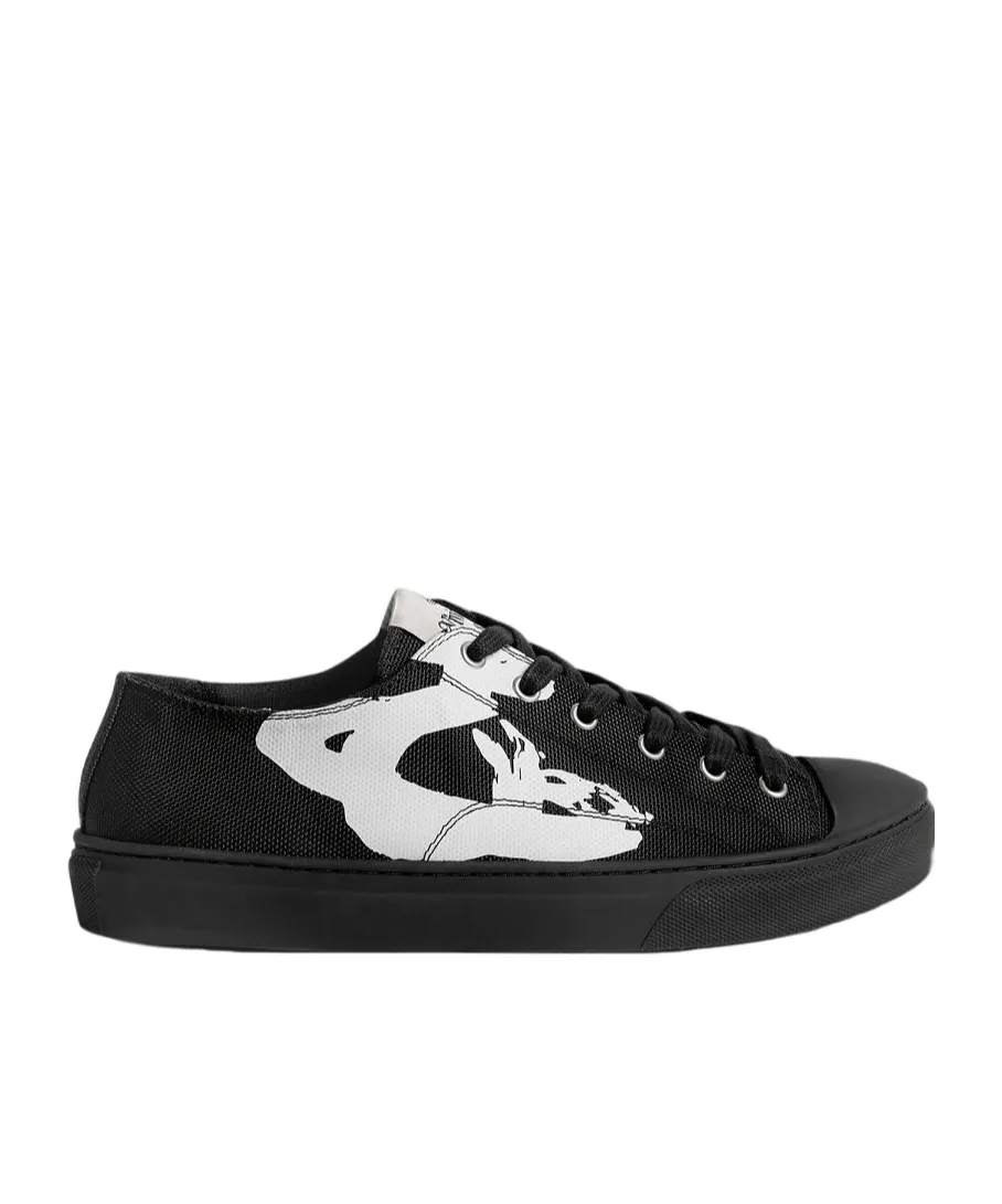 Lace-Up Low-Cut Sneakers