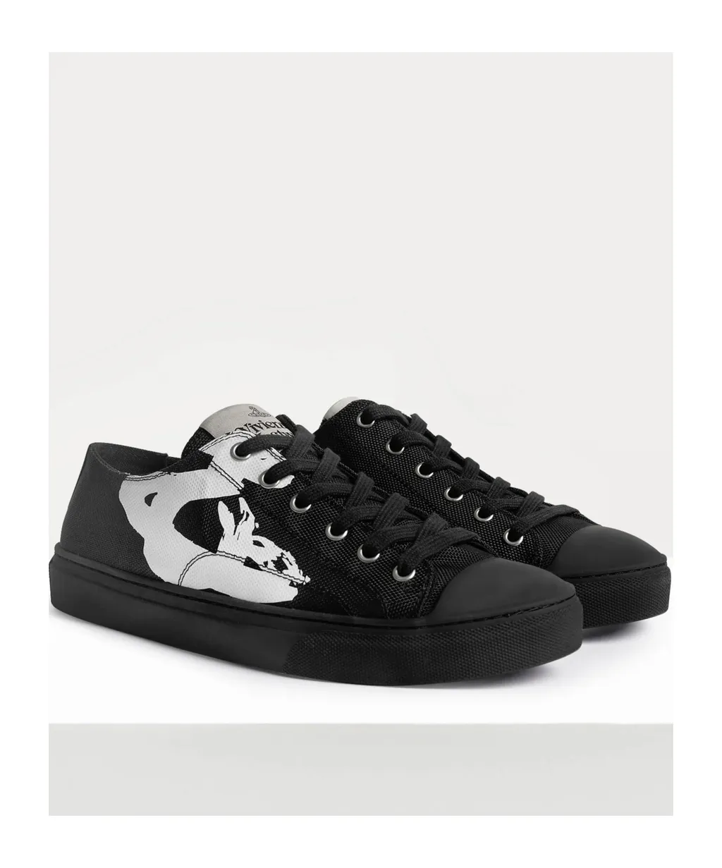 Lace-Up Low-Cut Sneakers
