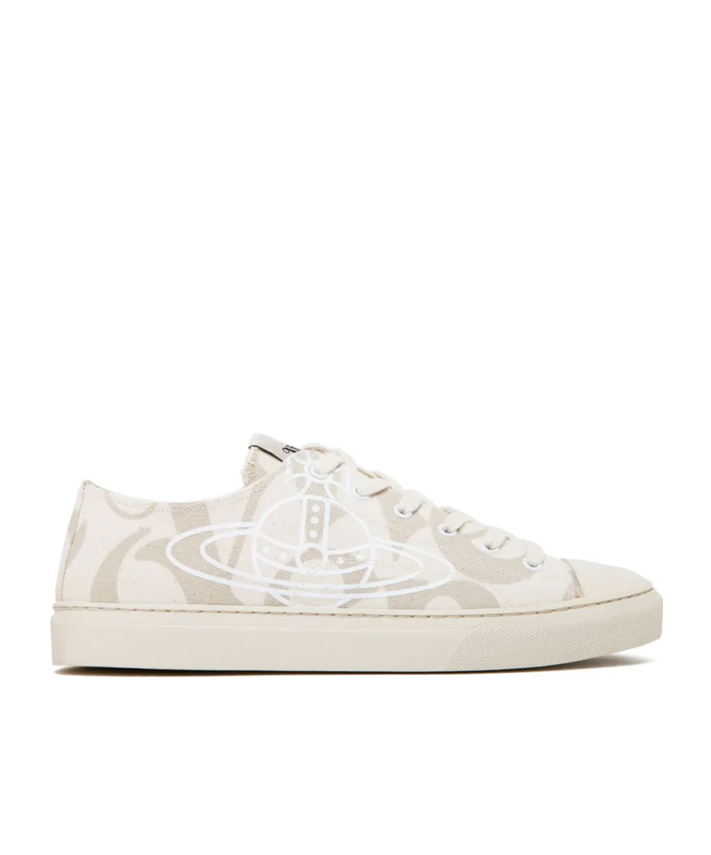 Lace-Up Low-Cut Casual Shoes