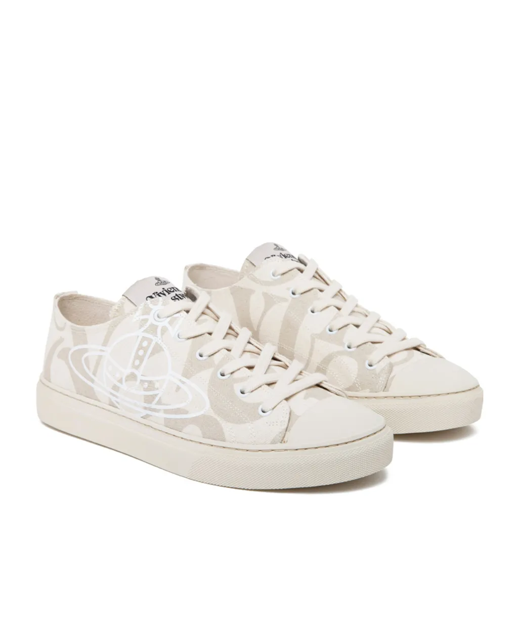 Lace-Up Low-Cut Casual Shoes