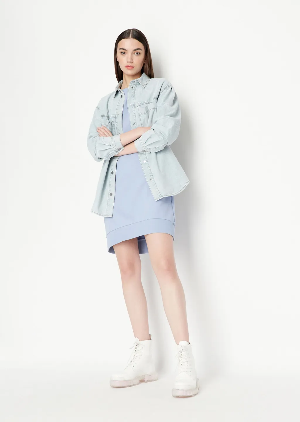Logo-Embroidered T-Shirt Dress