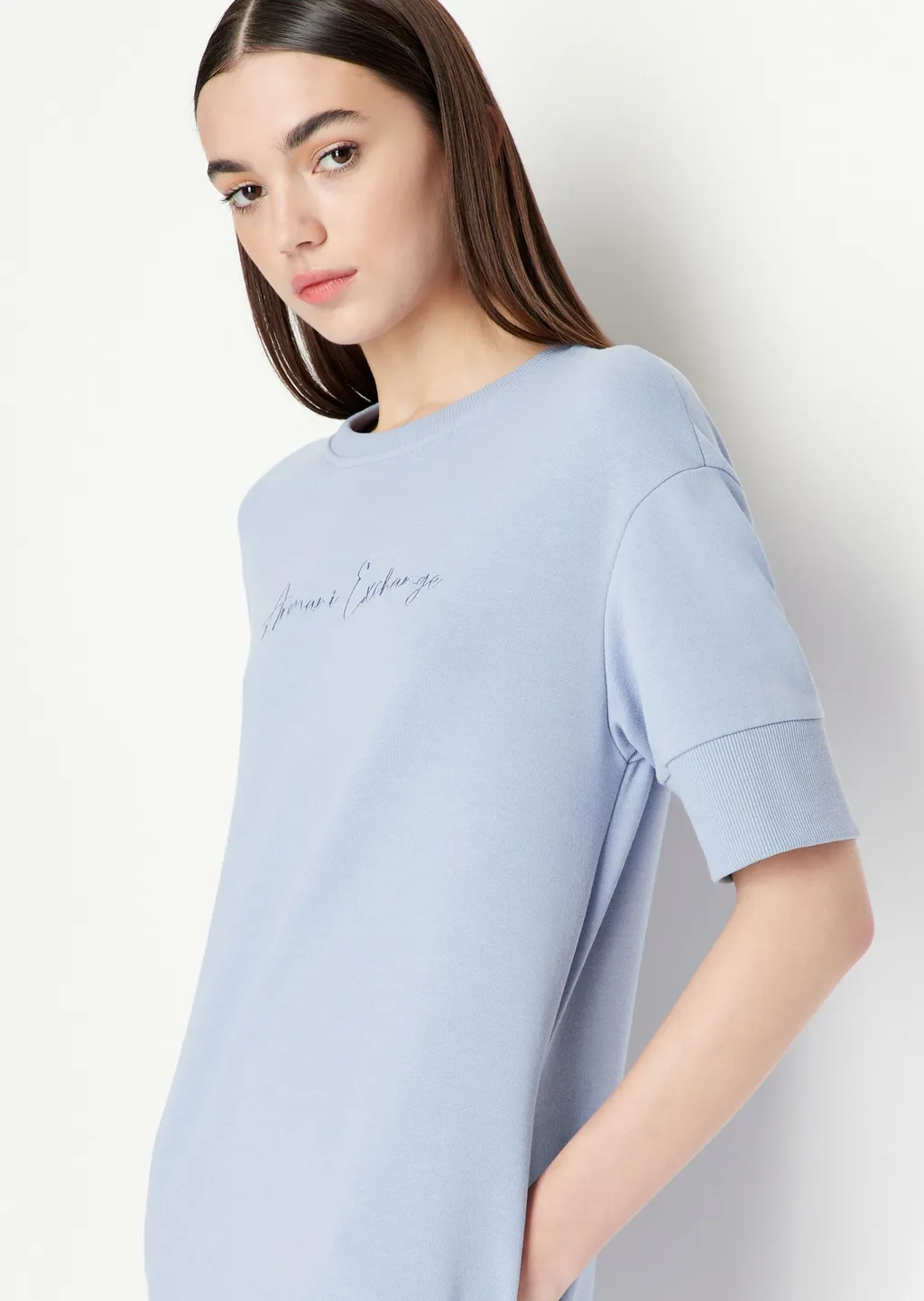 Logo-Embroidered T-Shirt Dress
