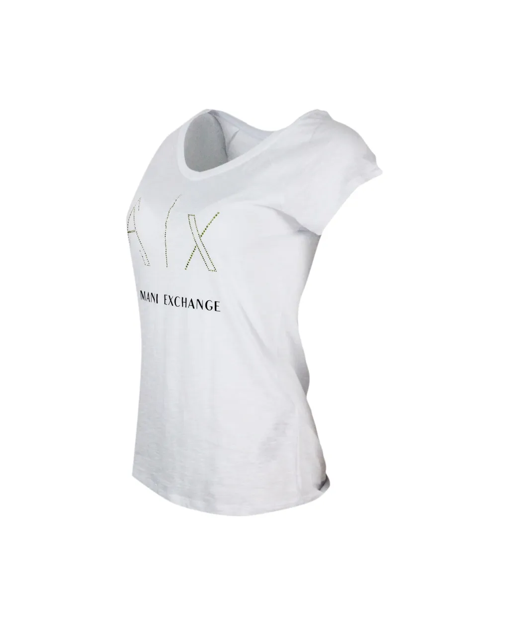 Armani Exchange Embellished V-Neck T-Shirt