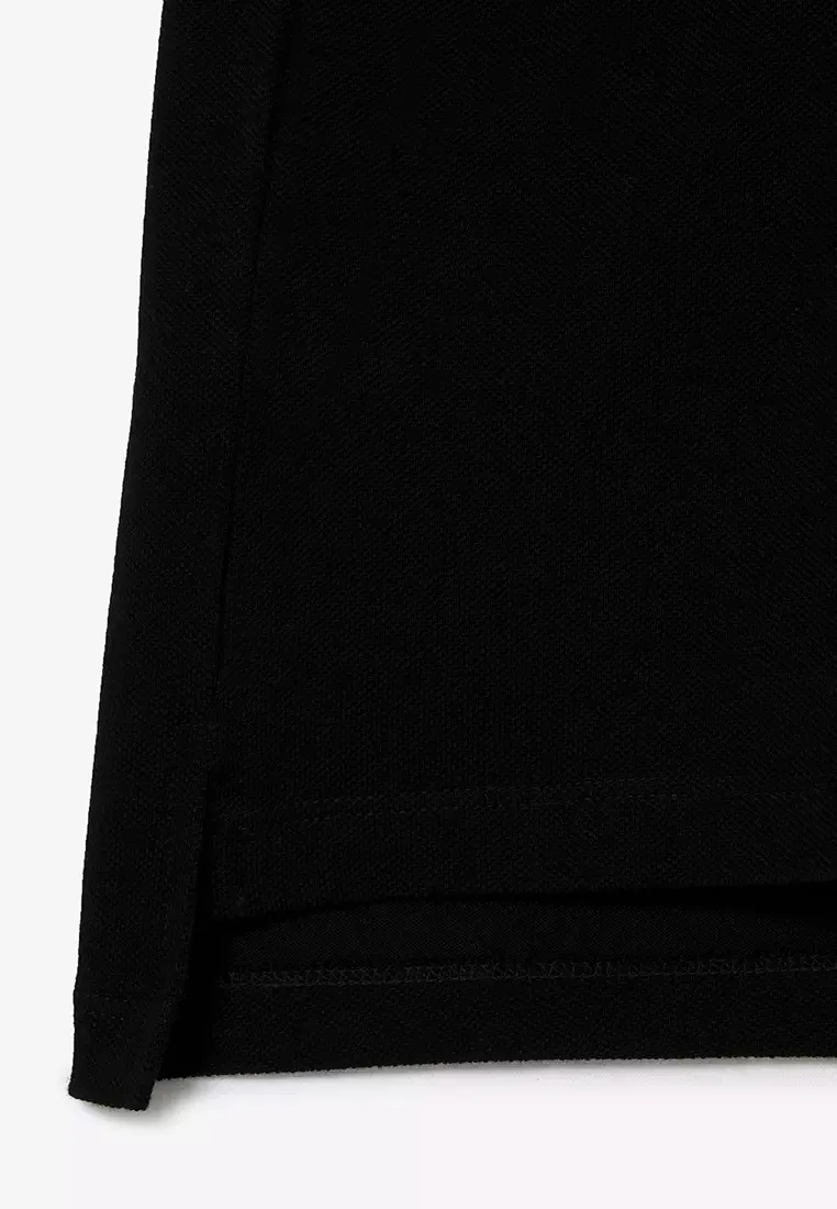 Polo Shirt With Lapel Short Sleeve