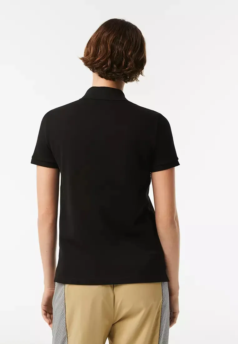 Polo Shirt With Lapel Short Sleeve