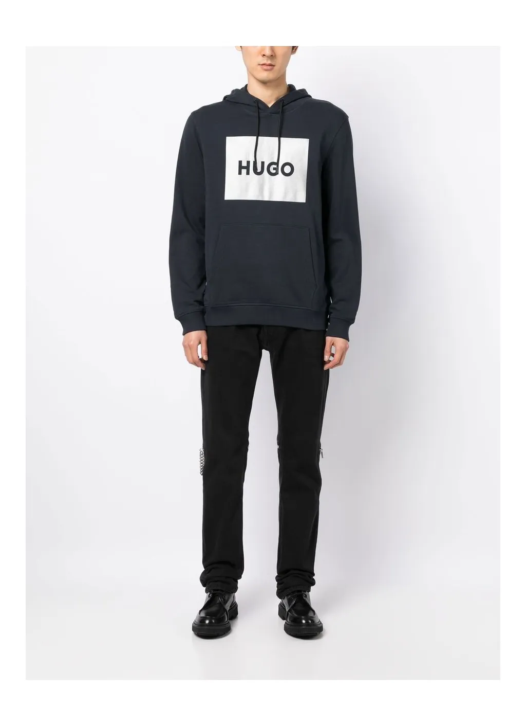 Pull Rope Hooded Sweater