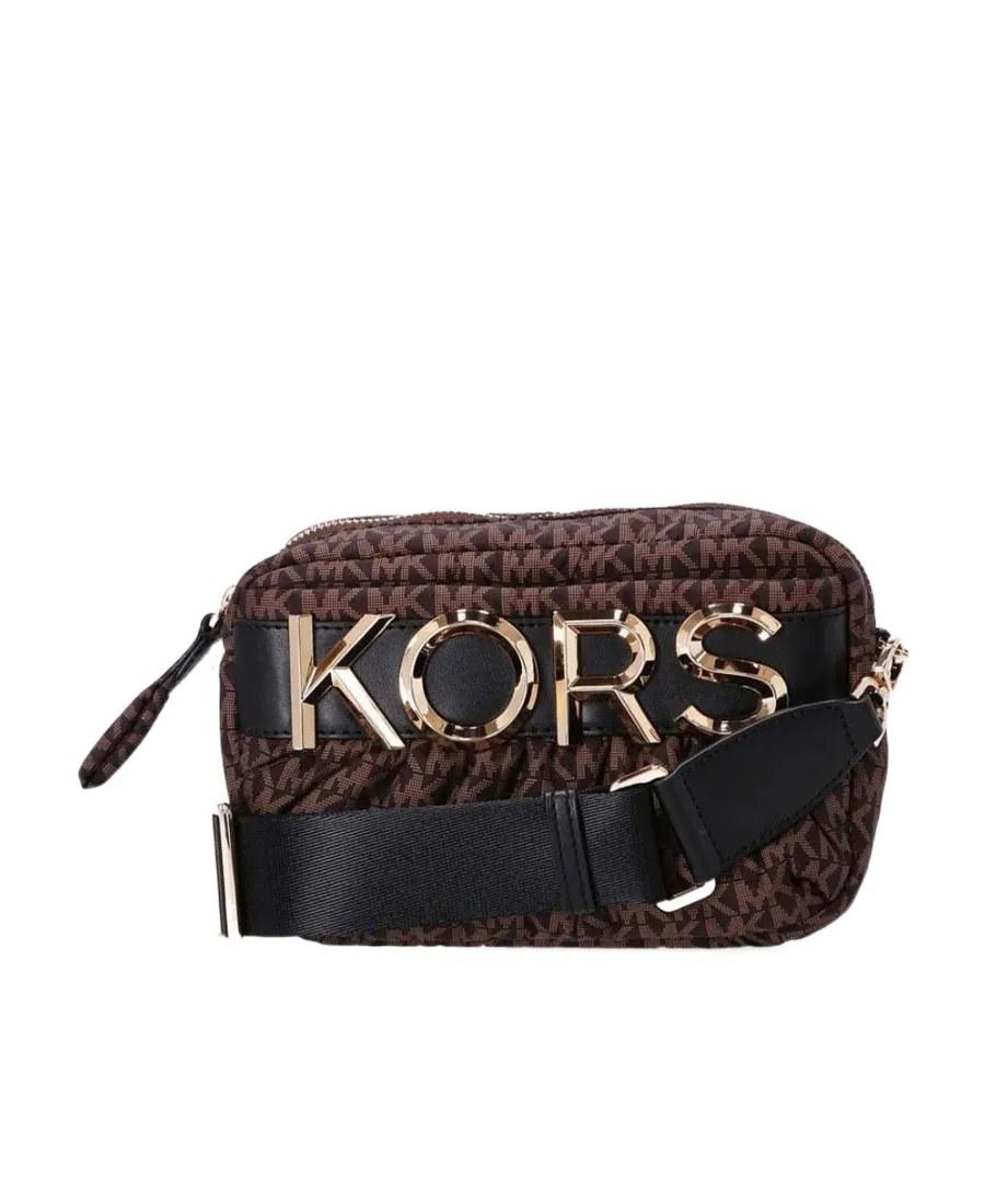 Logo-Plaque Crossbody Bag