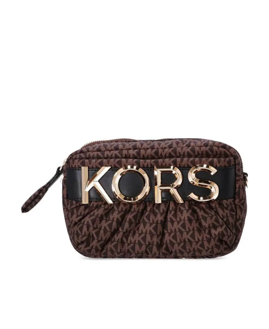 Logo-Plaque Crossbody Bag