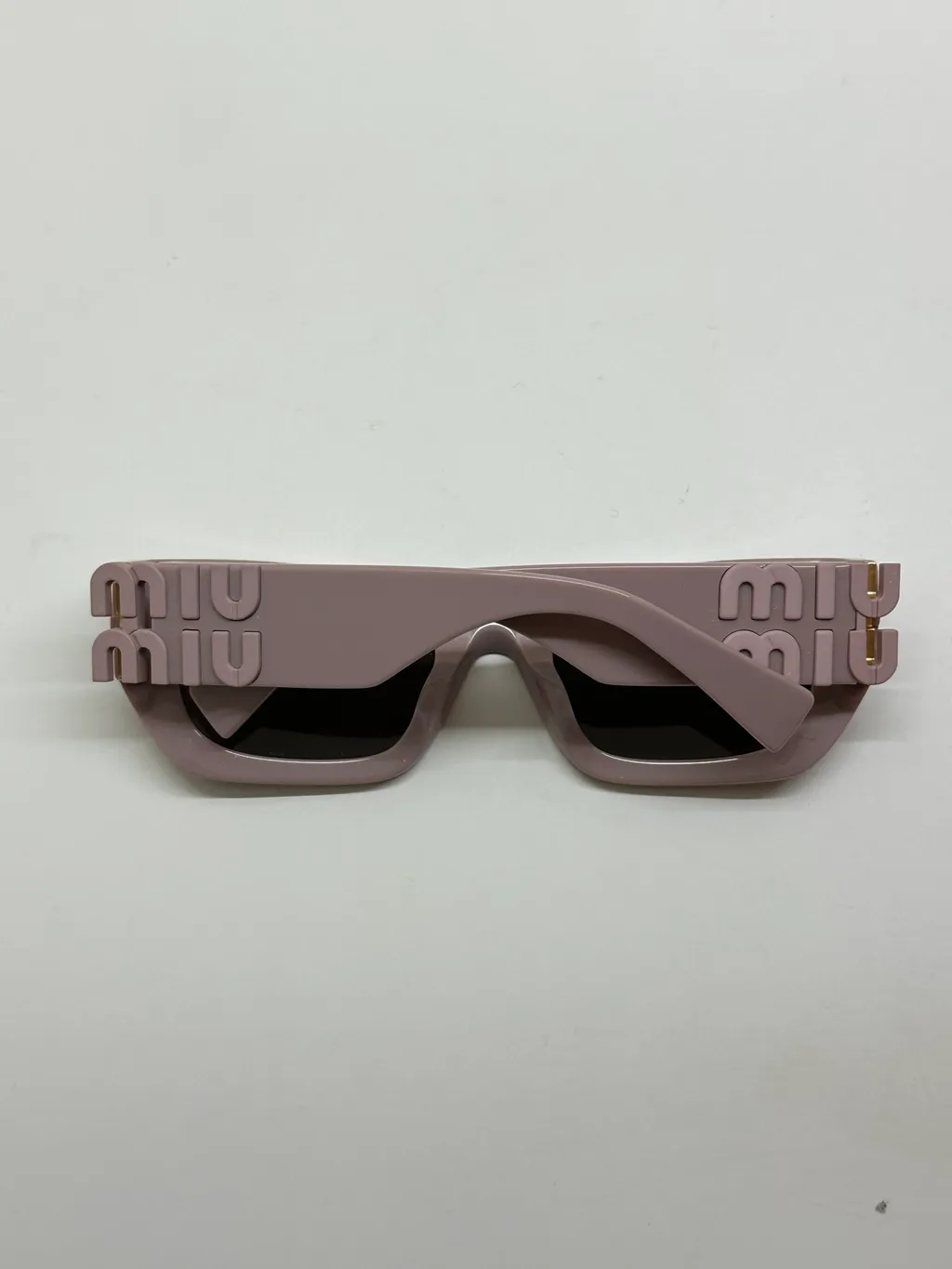 Logo-Plaque Rectangular Sunglasses
