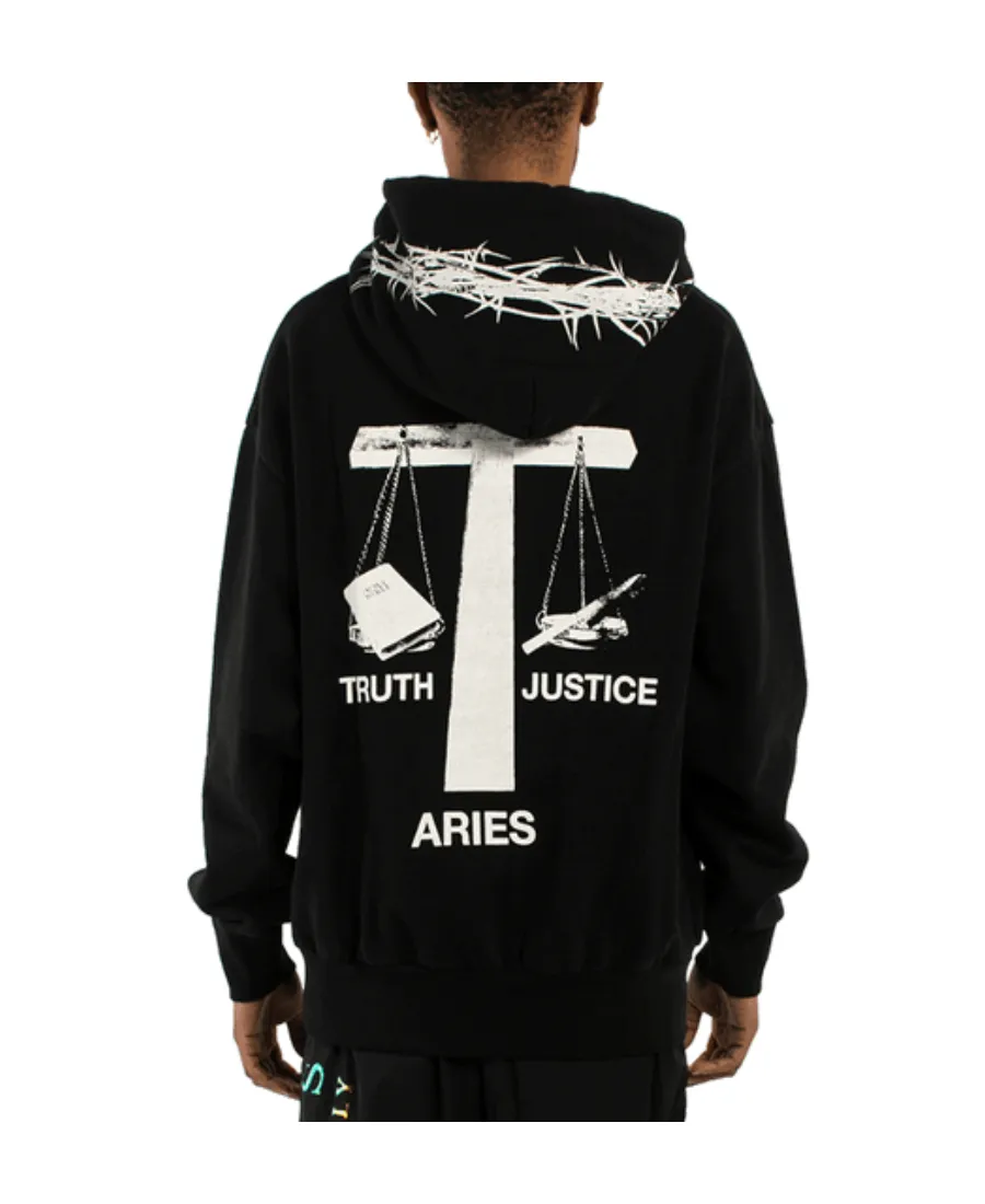 Aries Bad Friday Graphic Printed Hoodie