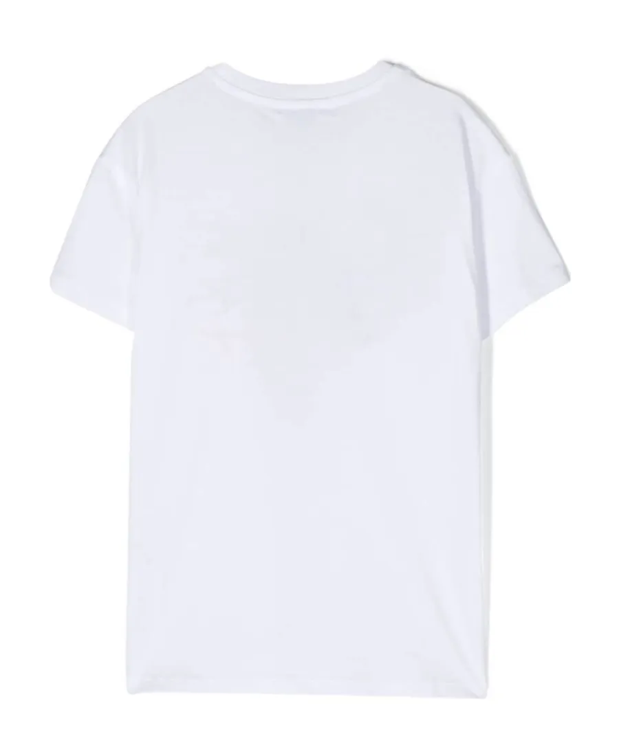T-Shirt With Round Neck And Short Sleeves
