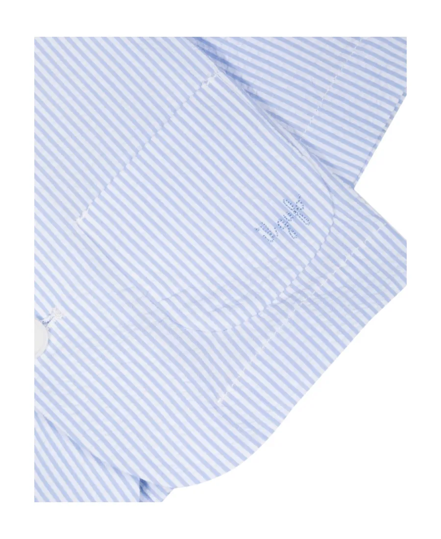 Il Gufo Single-Breasted Striped Blazer