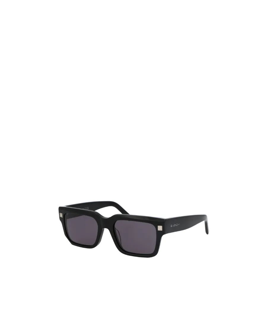 4G-Plaque Square-Frame Glasses