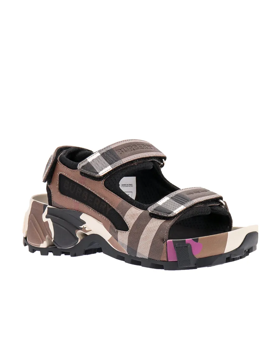 Arthur Check-Pattern Sandals