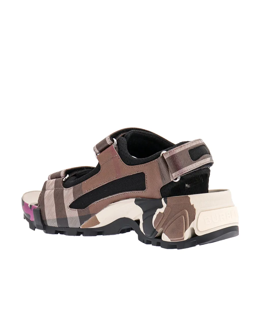 Arthur Check-Pattern Sandals