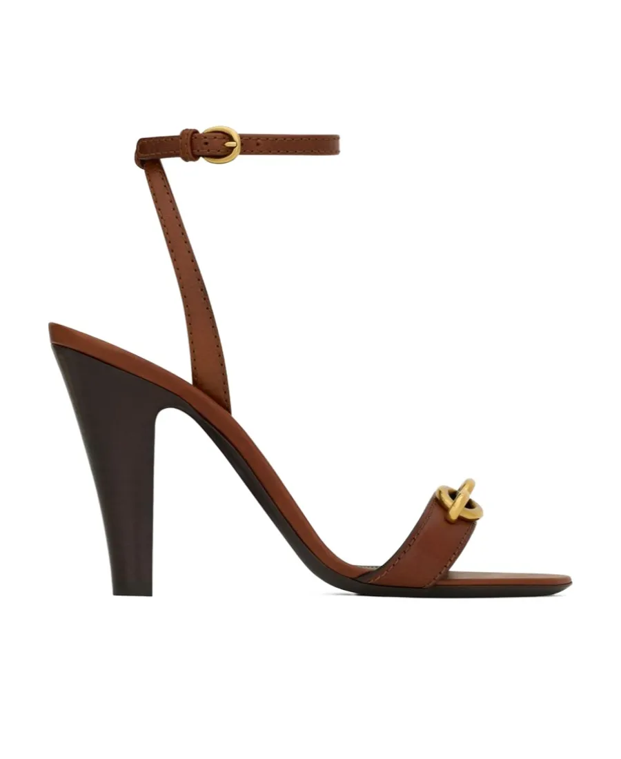 Le Maillon Sandals In Smooth Leather