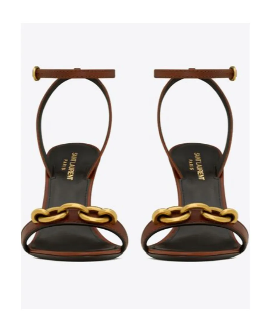 Le Maillon Sandals In Smooth Leather