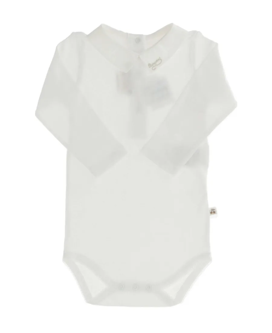Bonpoint Septembre Logo-Embroidered Bodysuit