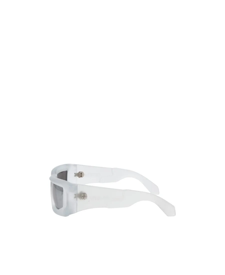 Off-White Rectangular Frame Sunglasses