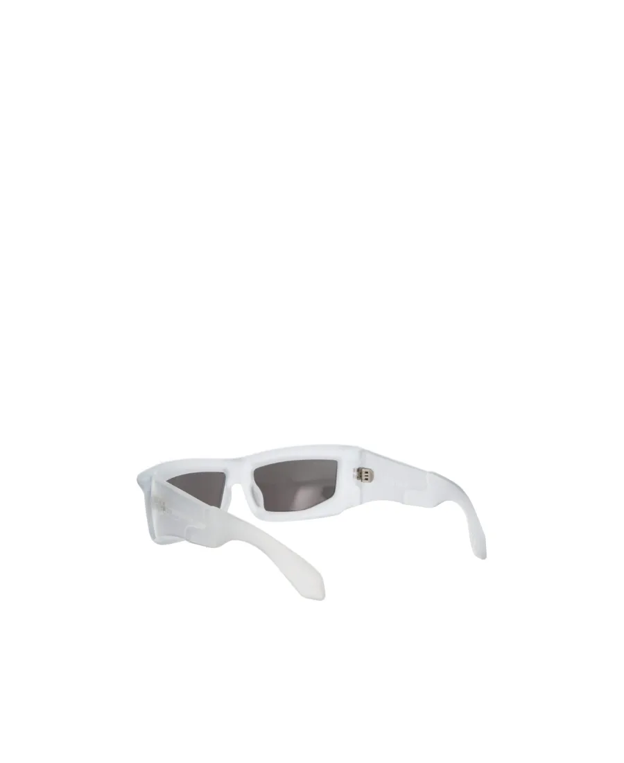 Off-White Rectangular Frame Sunglasses