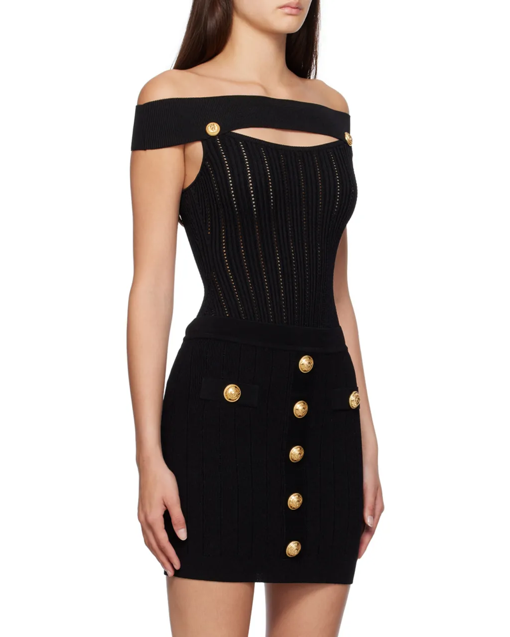 Pointelle-Knit Bodysuit