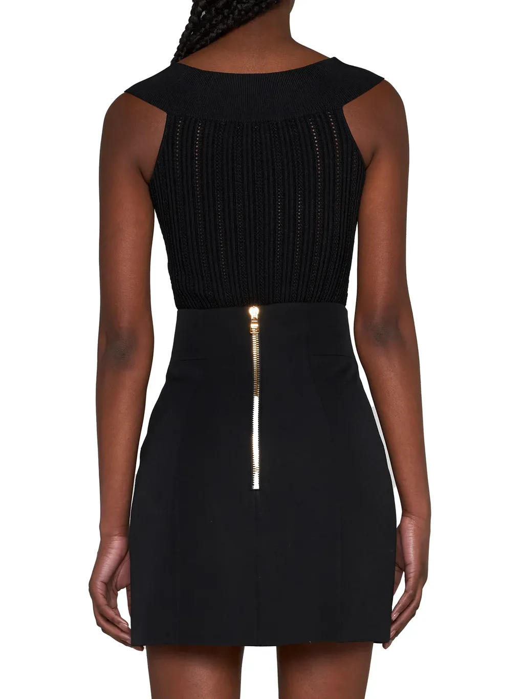Pointelle-Knit Bodysuit