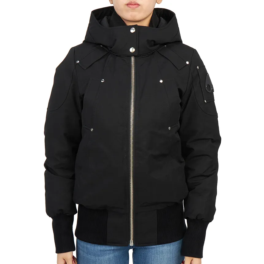 Moose Knuckles Zip-Up Hooded Jacket