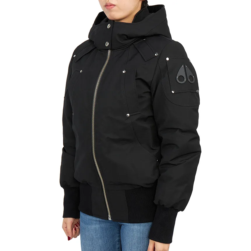 Moose Knuckles Zip-Up Hooded Jacket
