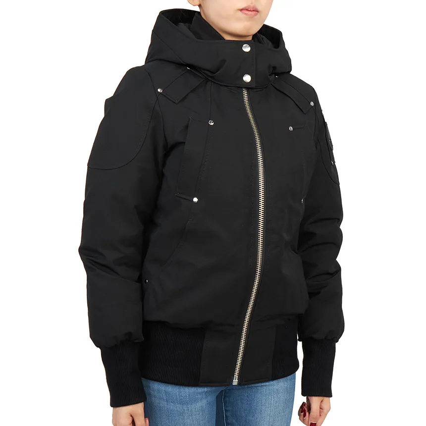 Moose Knuckles Zip-Up Hooded Jacket