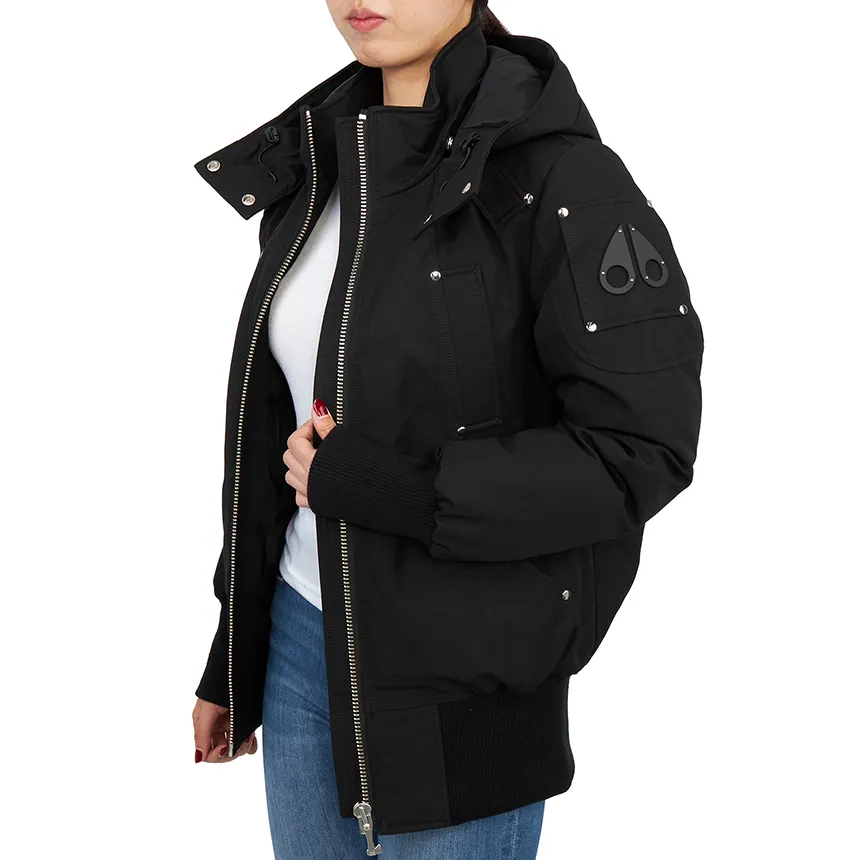 Moose Knuckles Zip-Up Hooded Jacket