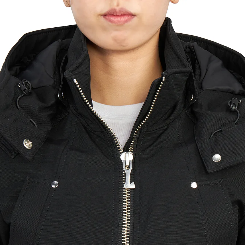 Moose Knuckles Zip-Up Hooded Jacket