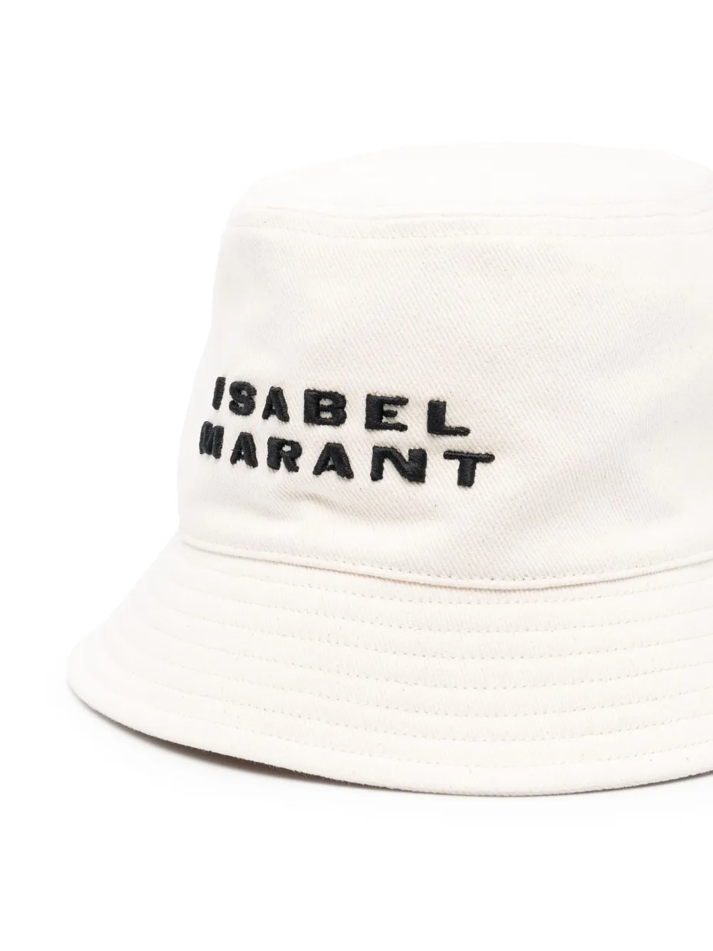 Isabel Marant Logo Embroidered Bucket Hat