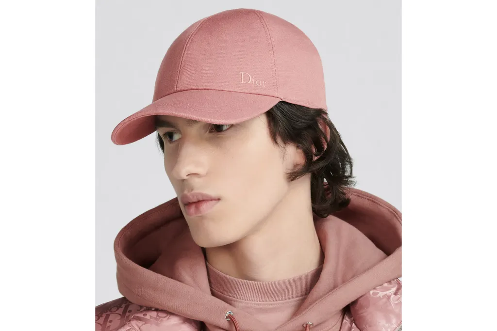 Dior Homme Logo Embroidered Cap