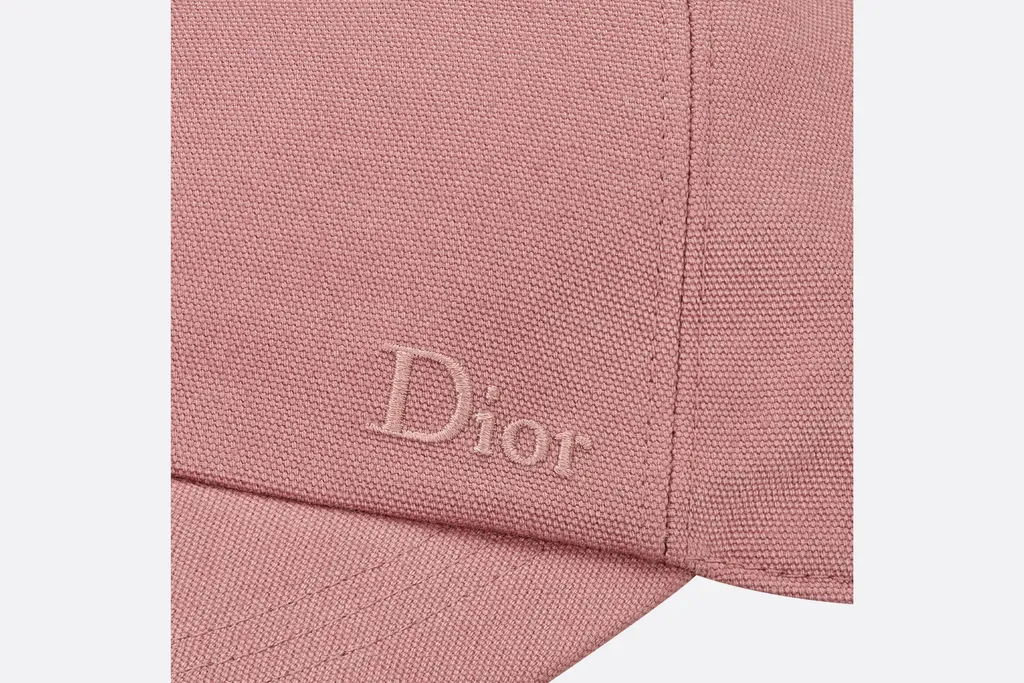 Dior Homme Logo Embroidered Cap