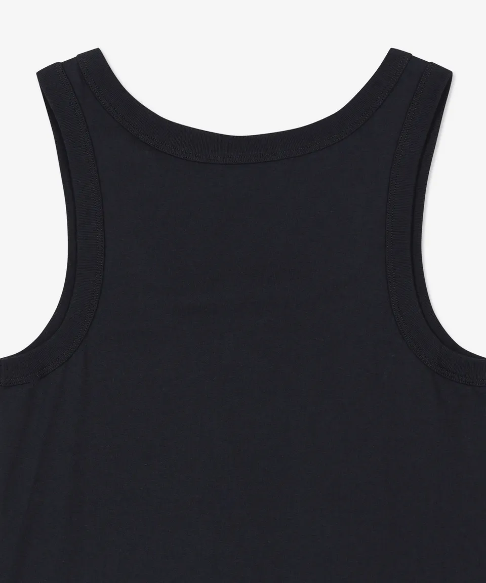 Scoop-Neck Sleeveless Top