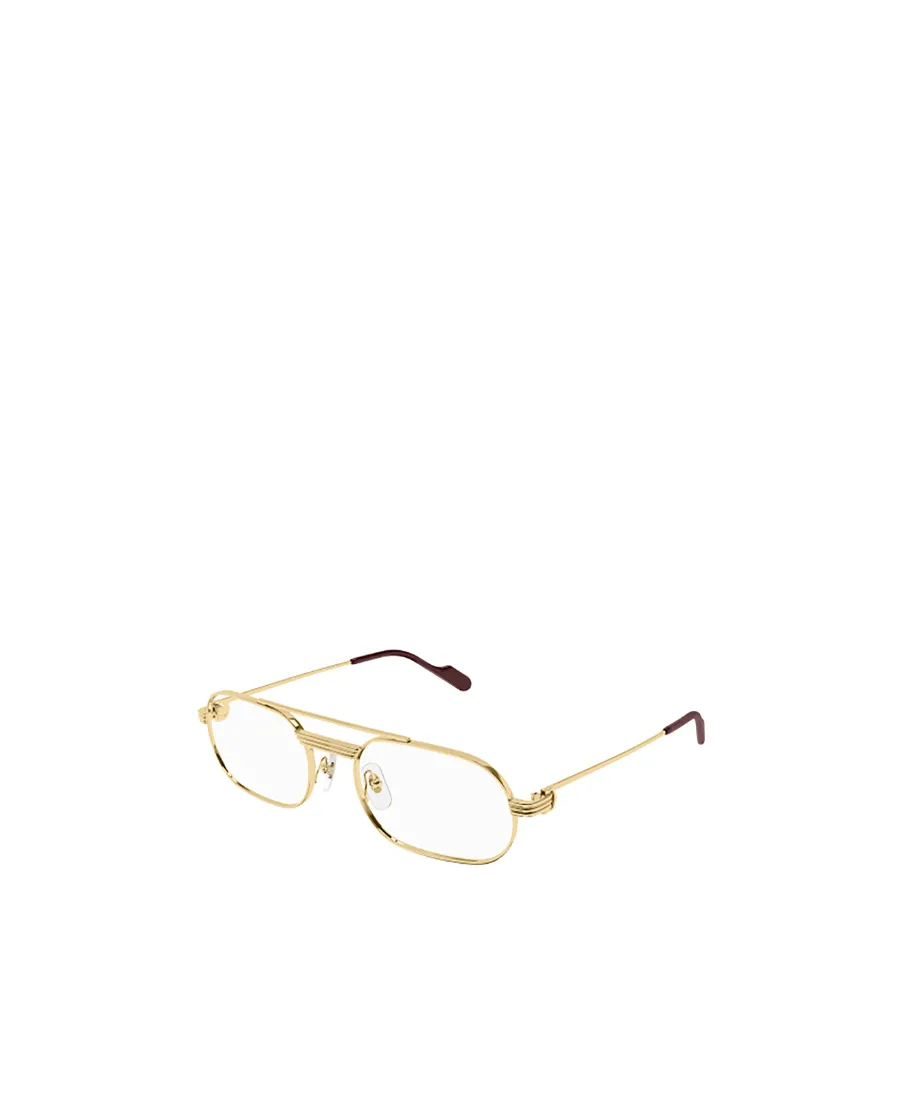 Cartier Oval Frame Glasses