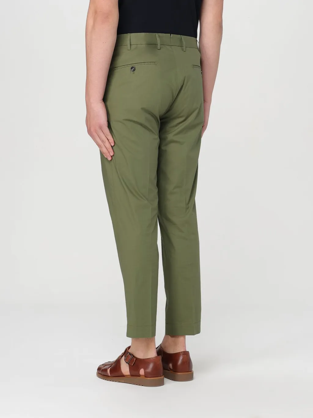 Belt-Loop Casual Pants
