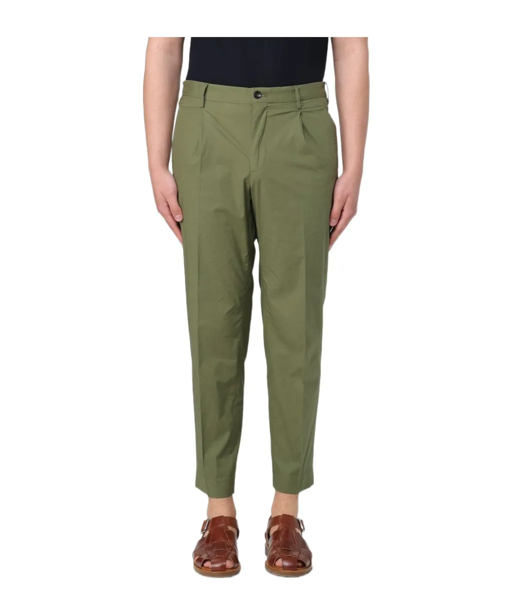 Belt-Loop Casual Pants